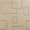 Ekena Millwork 19 5/8in. W x 19 5/8in. H Odessa EnduraWall Decorative 3D Wall Panel Covers 2.67 Sq. Ft. WP20X20ODGBE - alternate 1